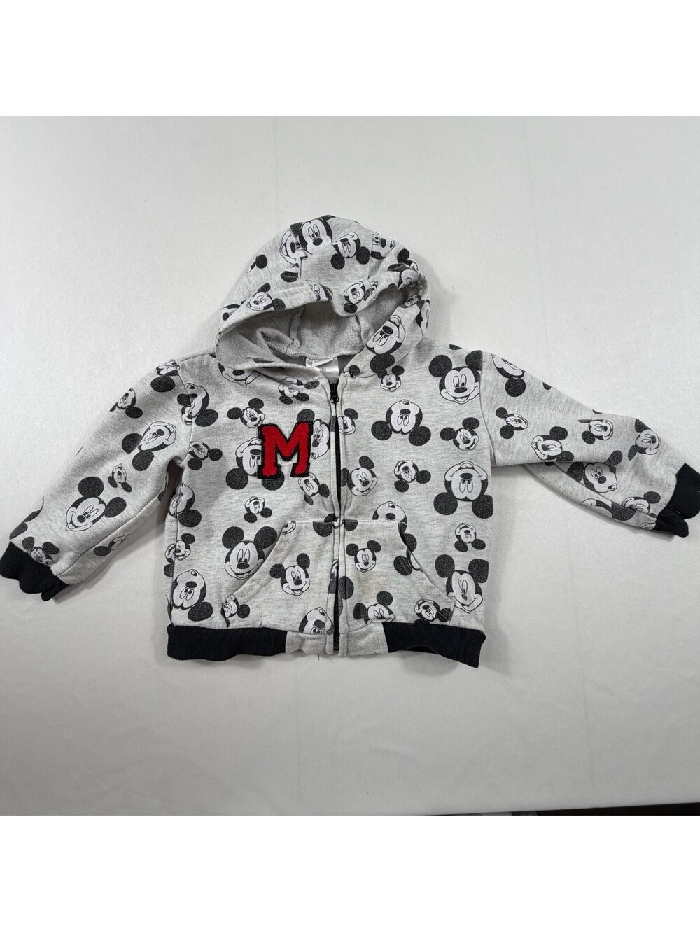 Disney Baby Mickey Mouse All-Over Print Full-Zip Hoodie